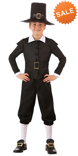 Discount Pilgrim Boy Costume Ideas for Halloween | Discount Indian ...